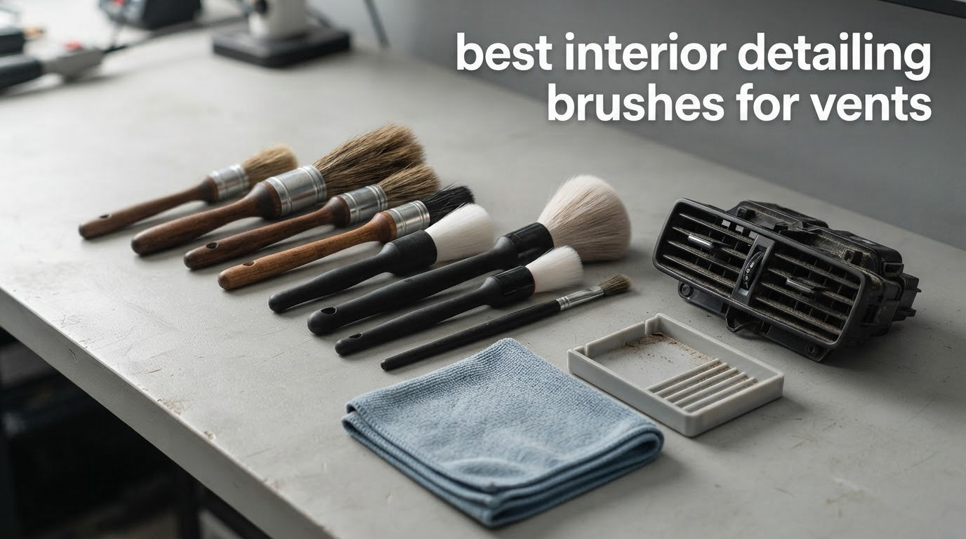 best interior detailing brushes for vents