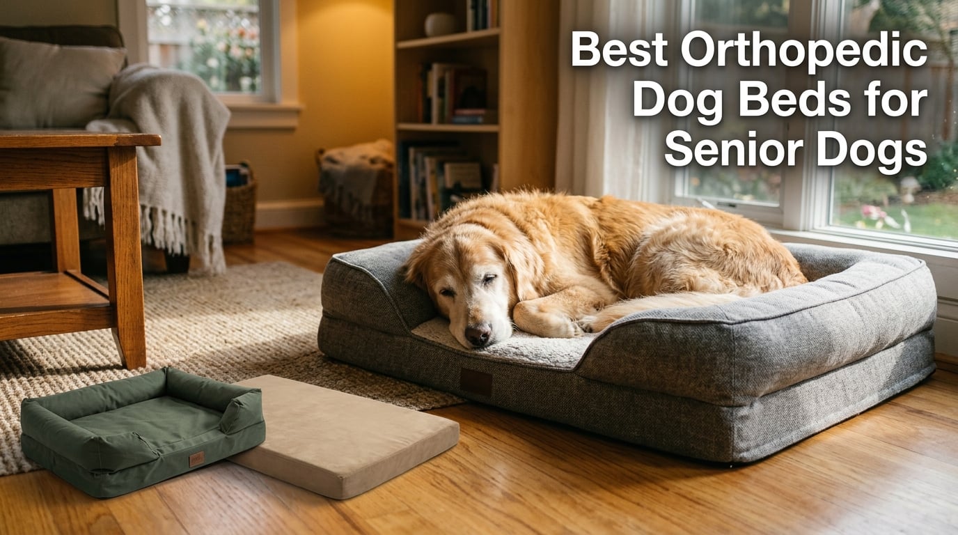 Best Orthopedic Dog Beds for Senior Dogs