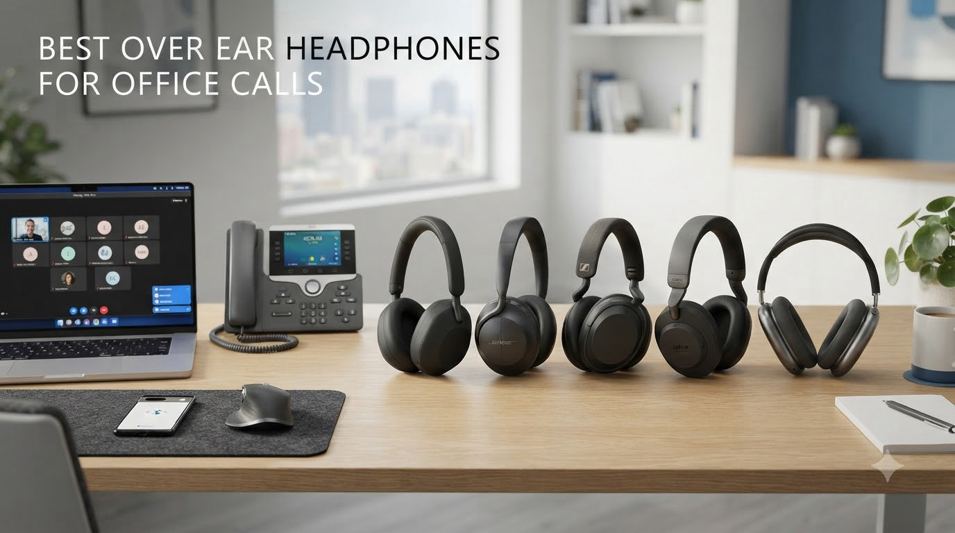 best over ear headphones for office calls