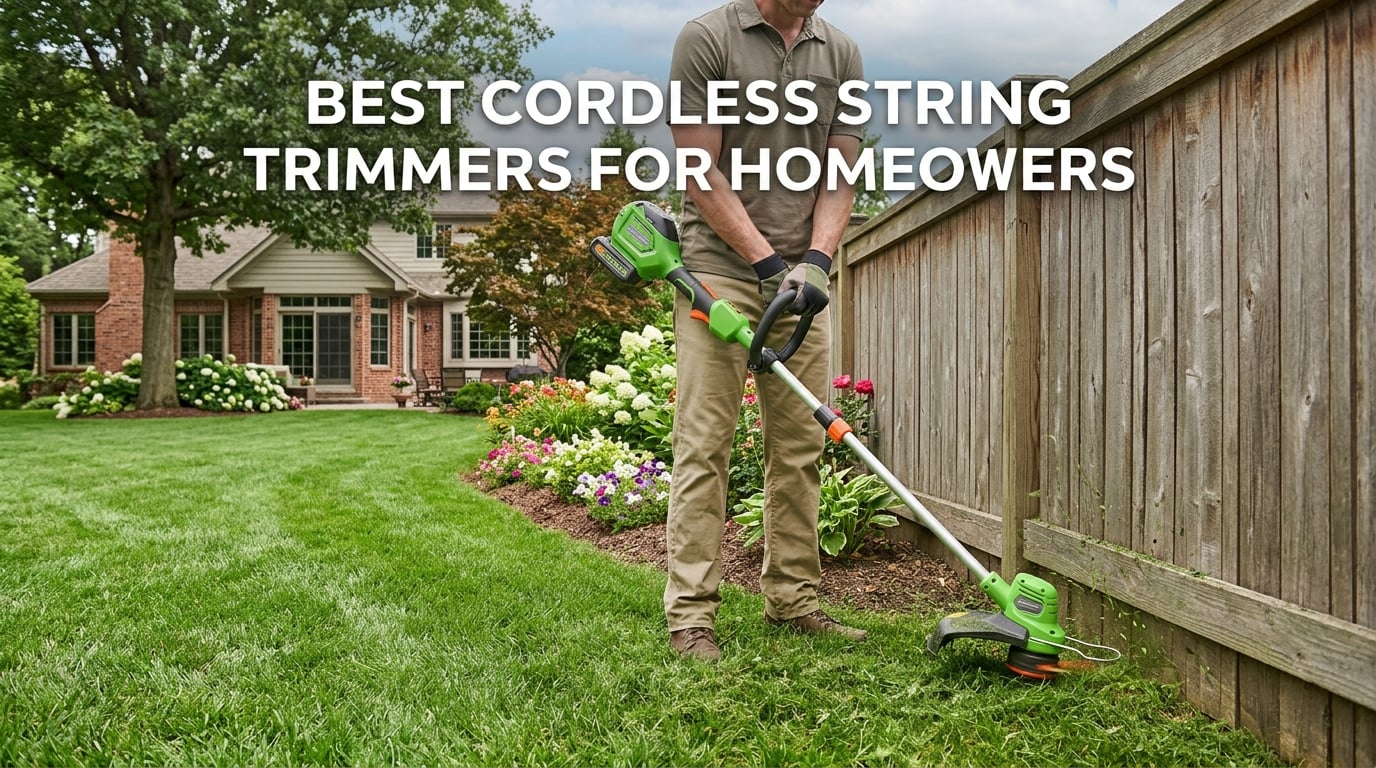 Best Cordless String Trimmers for Homeowners