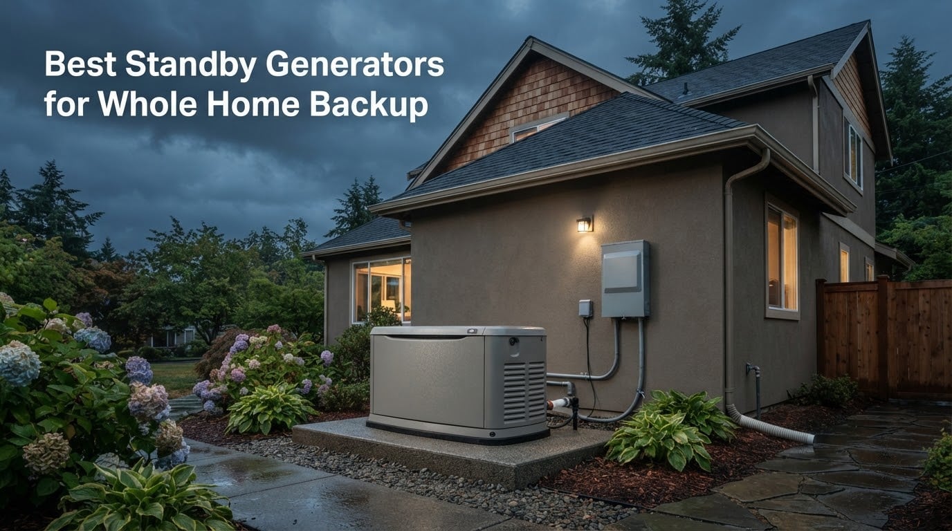 Best Standby Generators for Whole Home Backup