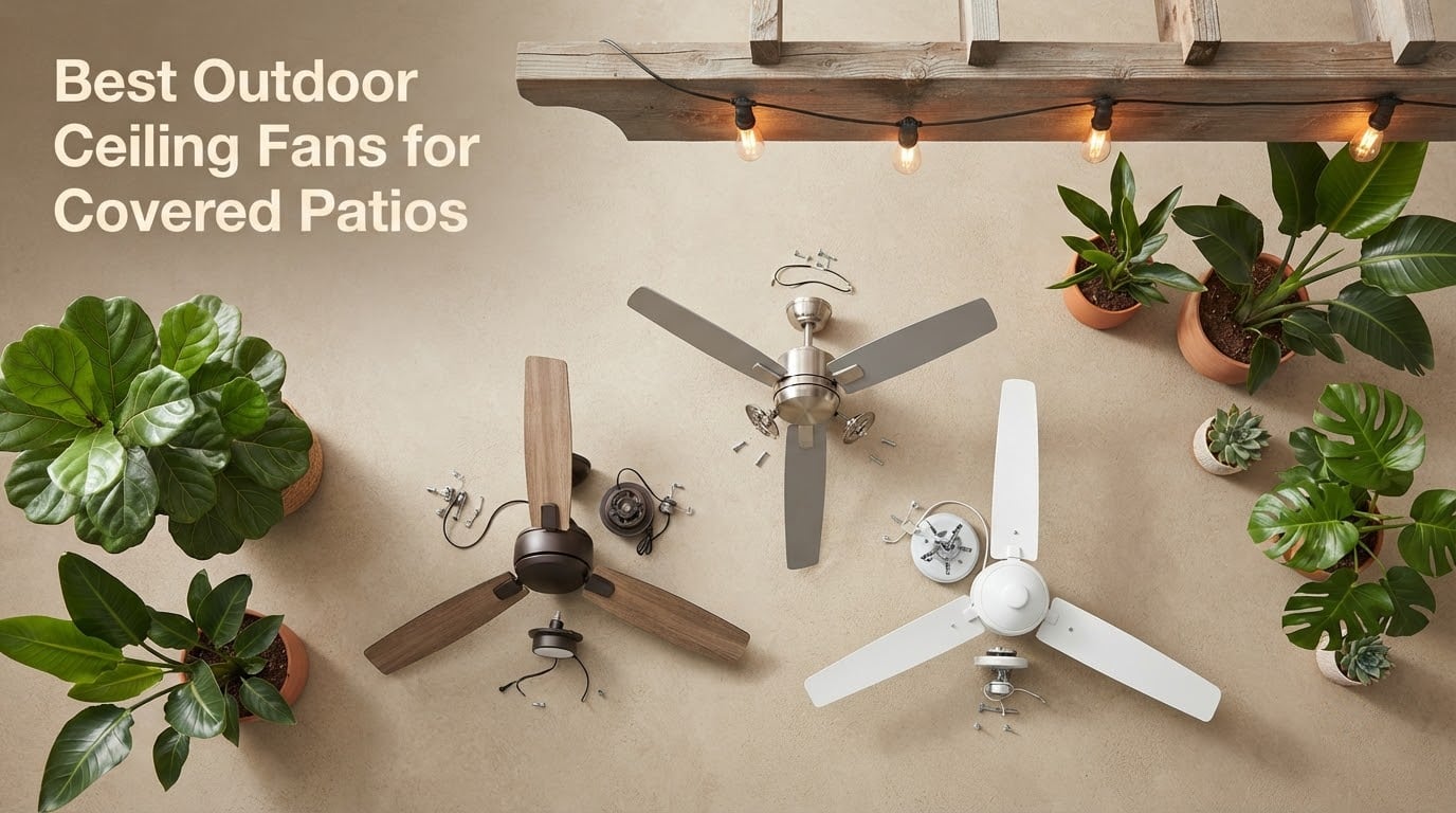 Best Outdoor Ceiling Fans for Covered Patios