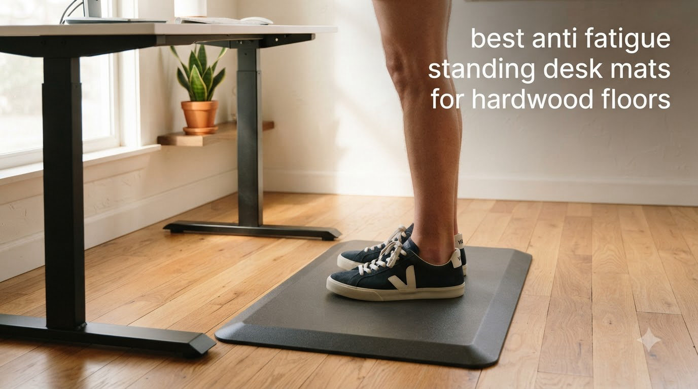 best anti fatigue standing desk mats for hardwood floors