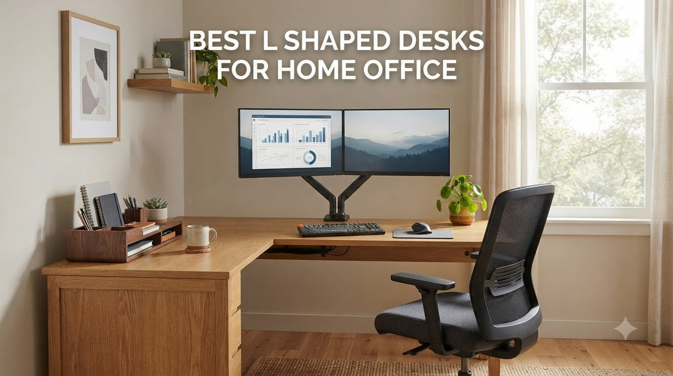 best l shaped desks for home office