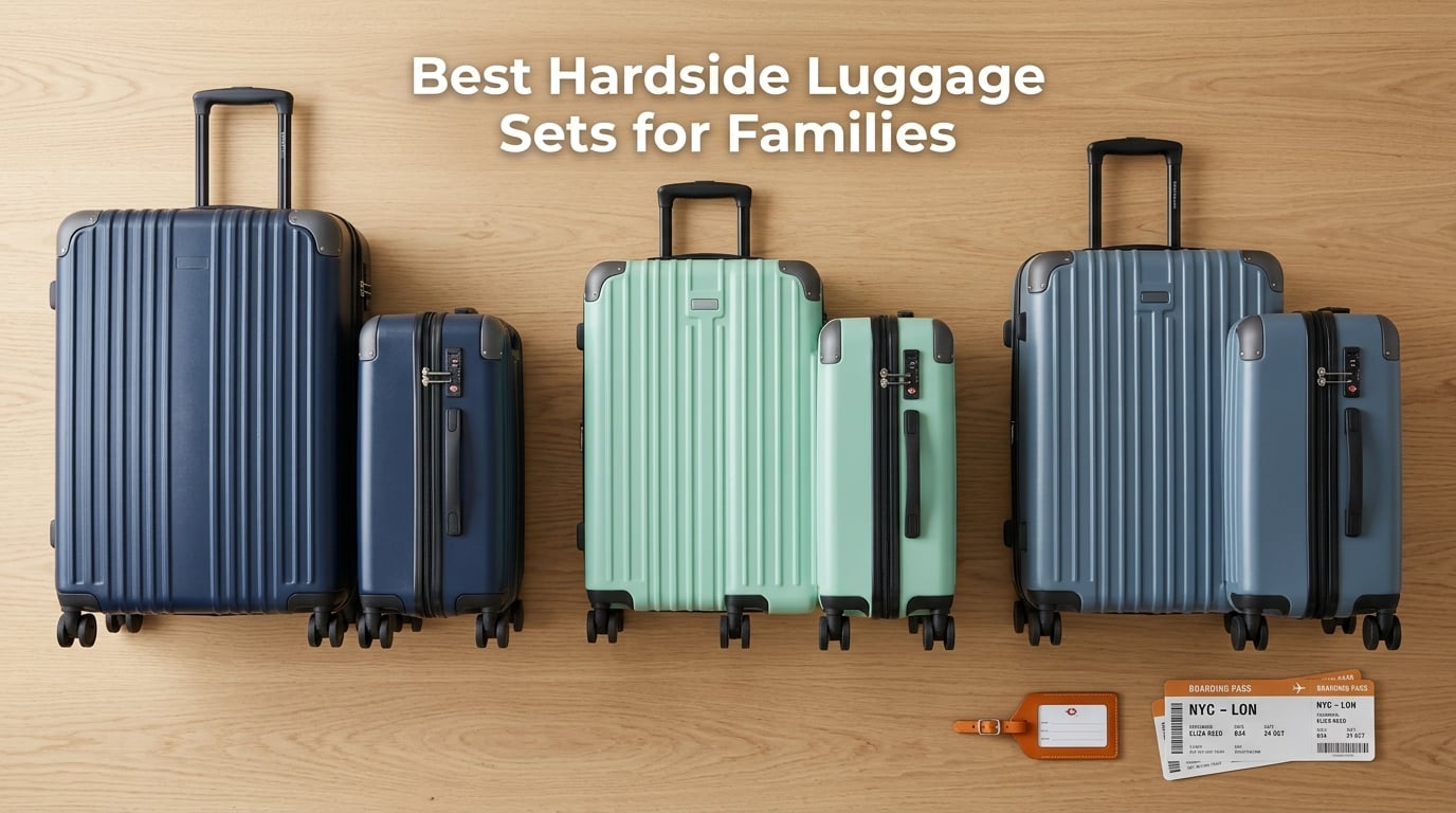 Best Hardside Luggage Sets for Families