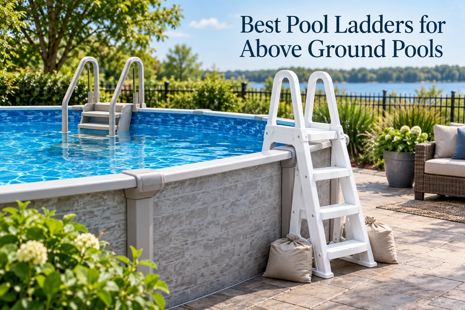 Best Pool Ladders for Above Ground Pools