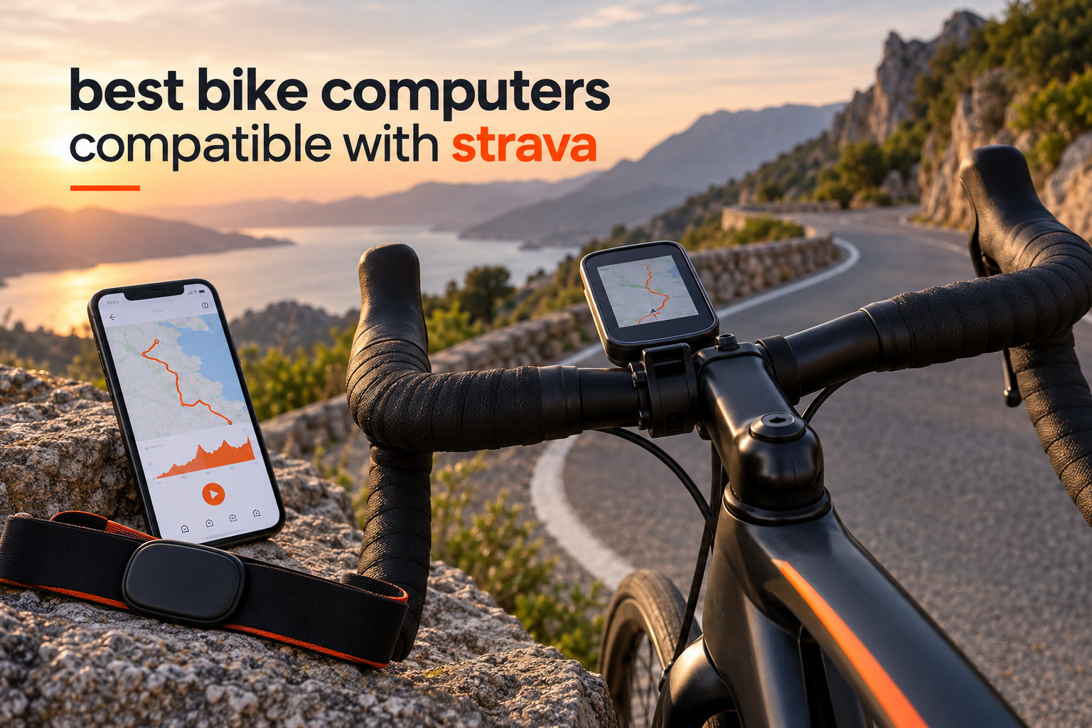 best bike computers compatible with strava