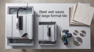Best wet saws for large format tile