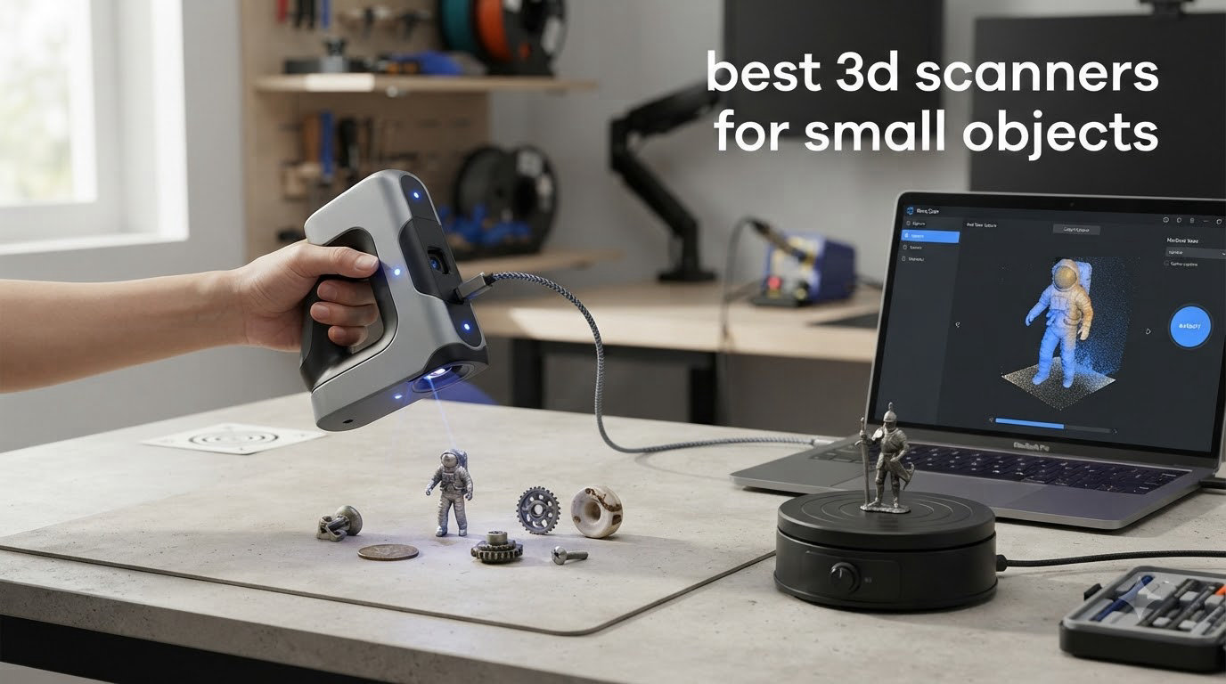 best 3d scanners for small objects