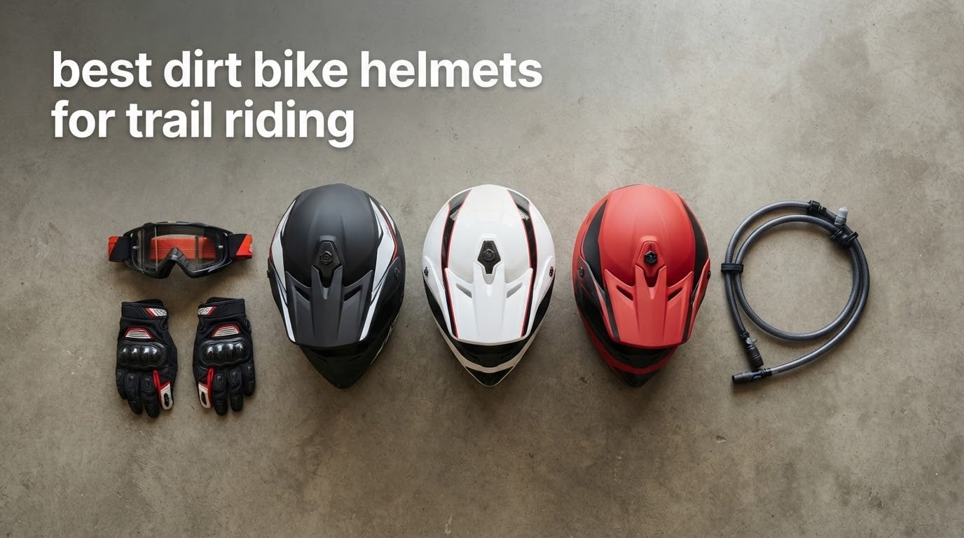 best dirt bike helmets for trail riding