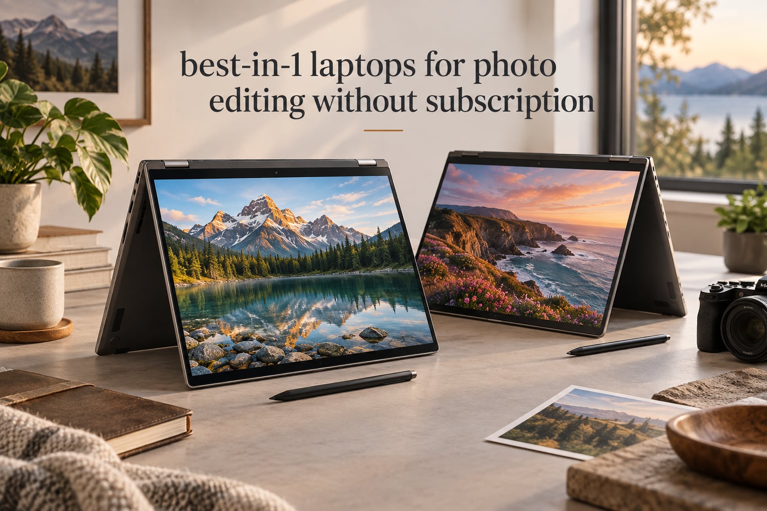 best 2-in-1 laptops for photo editing without subscription