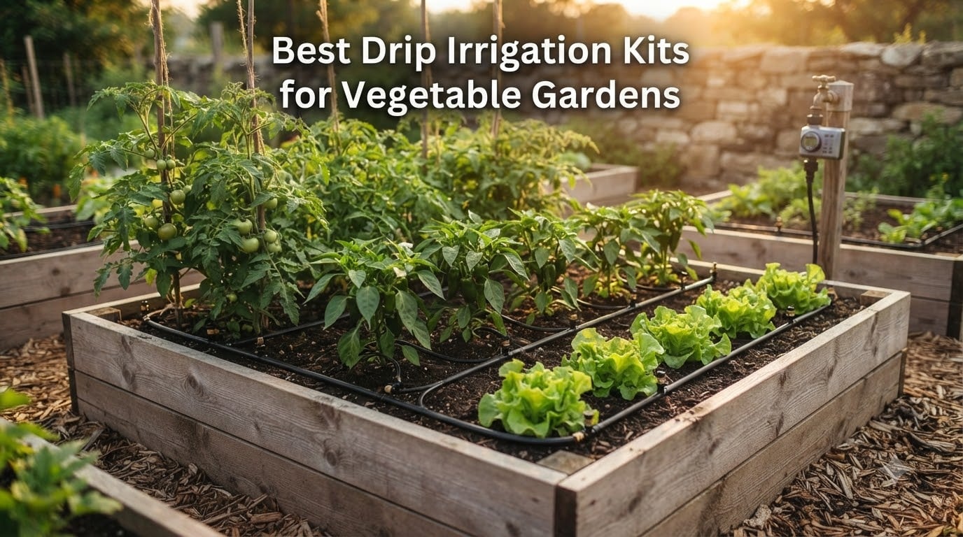 Best Drip Irrigation Kits for Vegetable Gardens