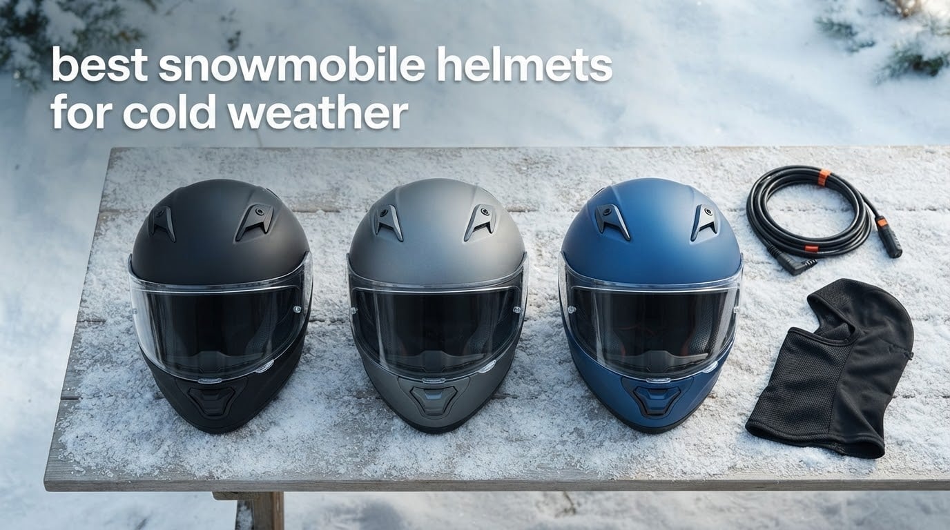 best snowmobile helmets for cold weather