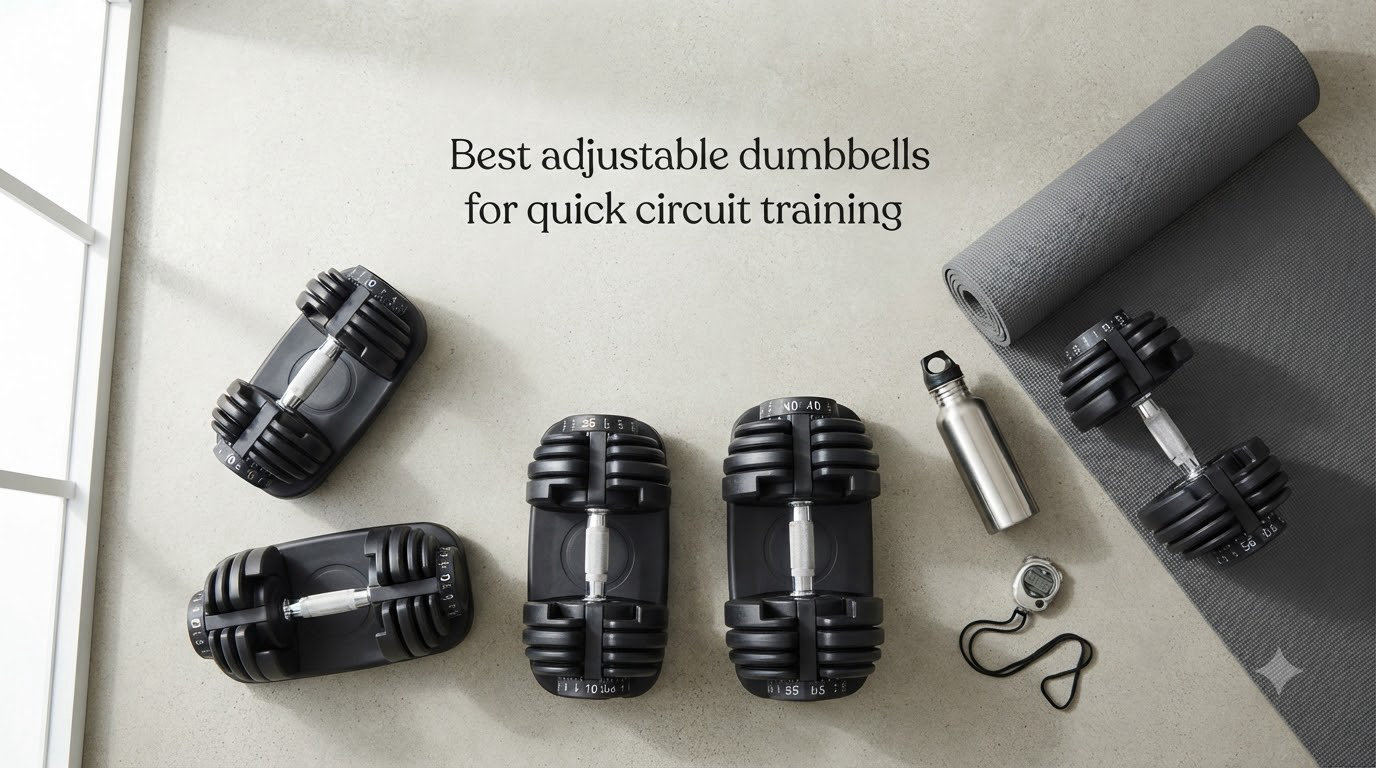 Best adjustable dumbbells for quick circuit training