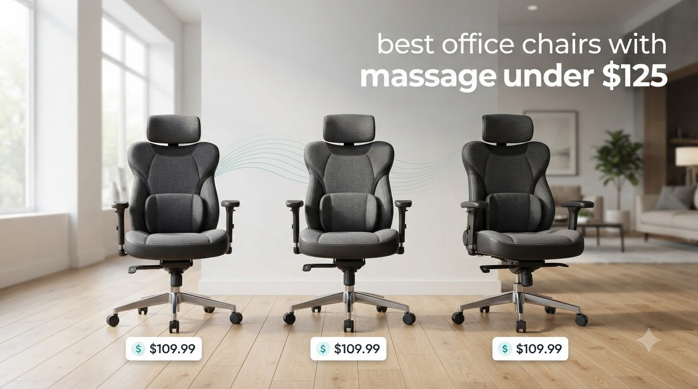 best office chairs with massage under $125