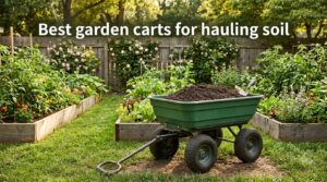 Best garden carts for hauling soil