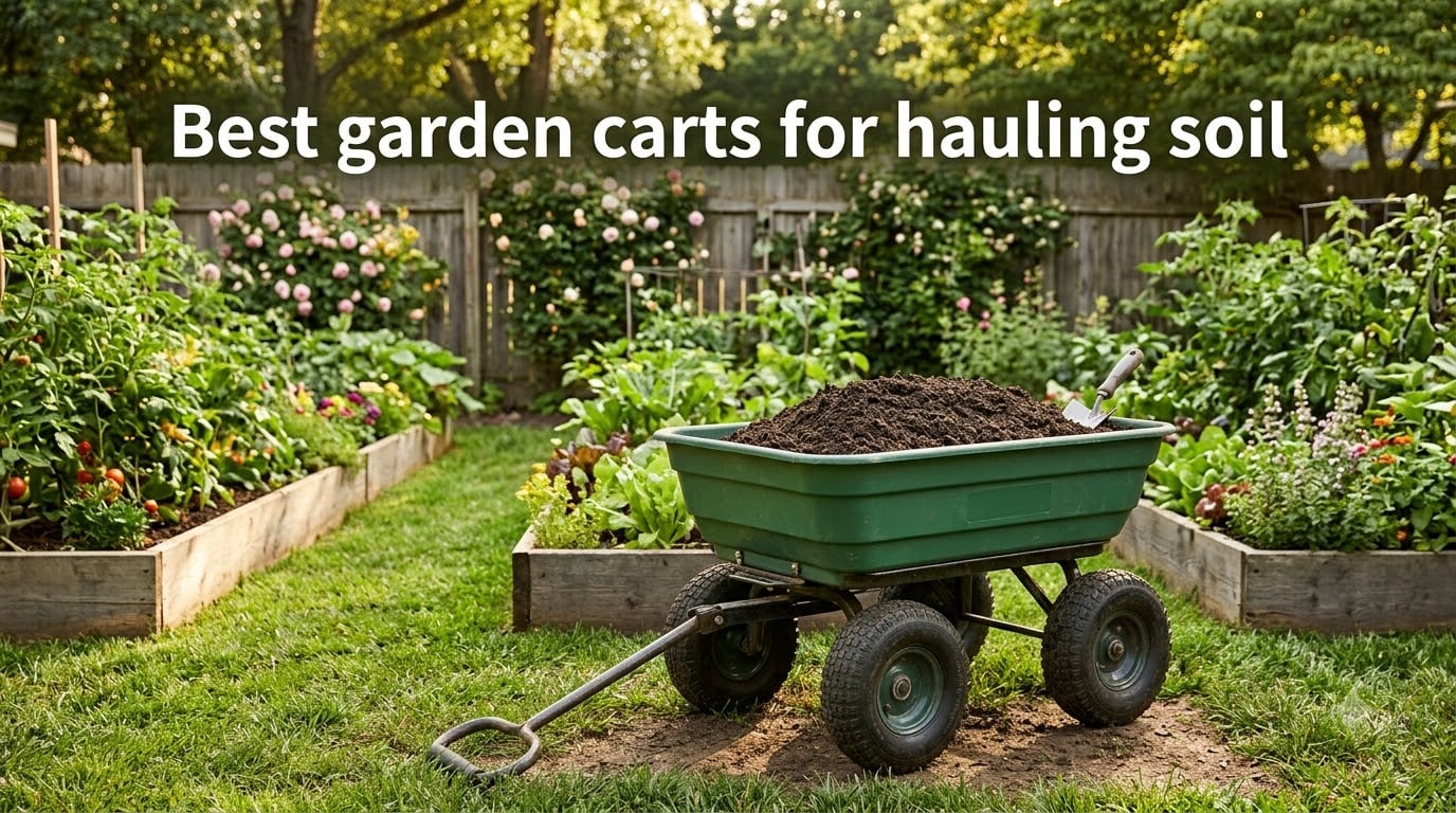 Best garden carts for hauling soil