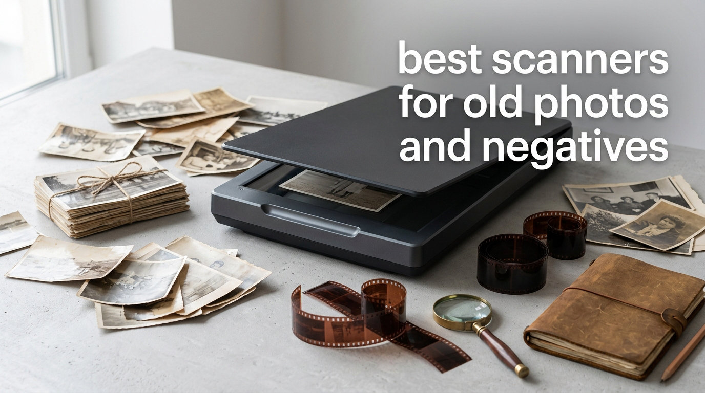 best scanners for old photos and negatives