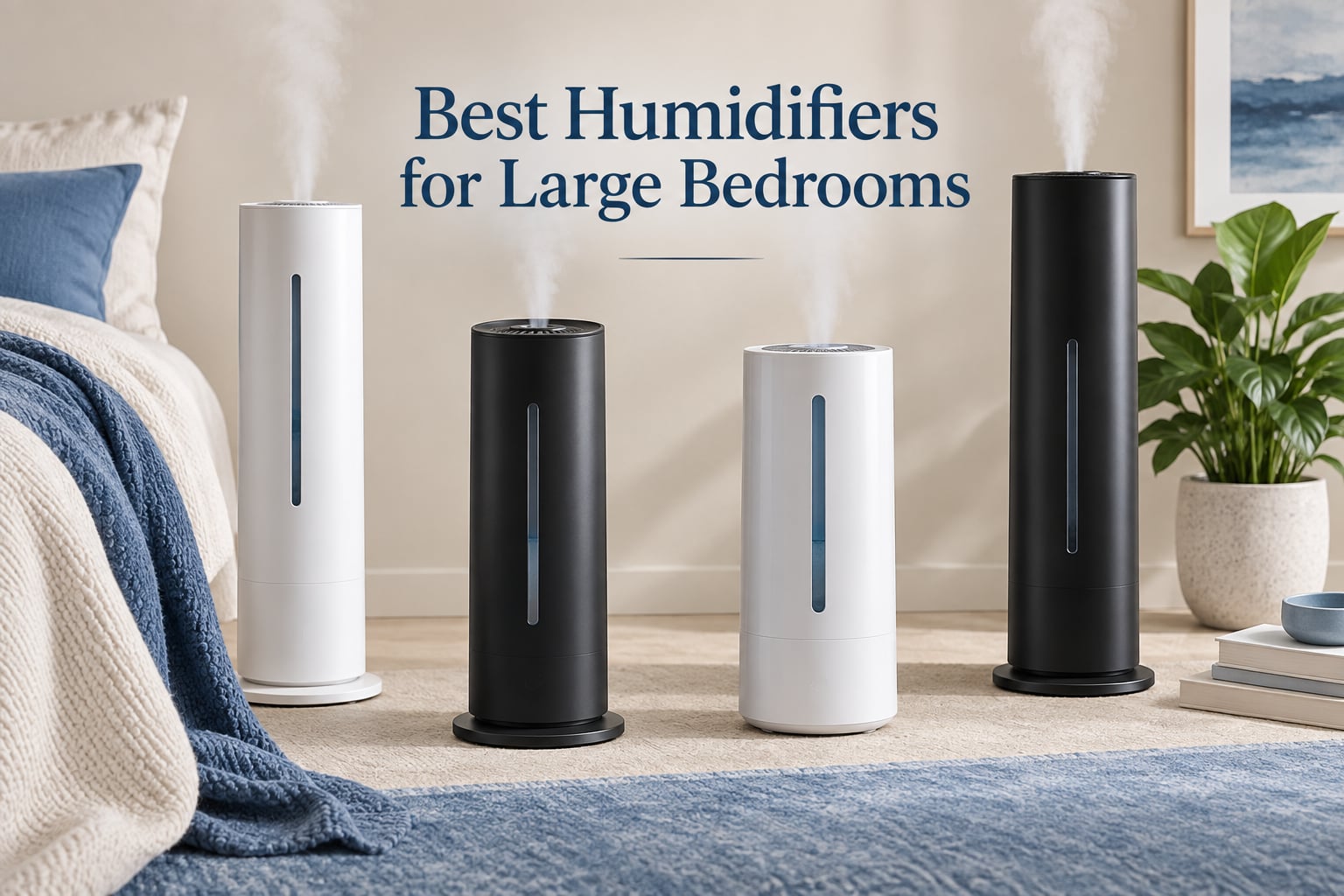 Best Humidifiers for Large Bedrooms
