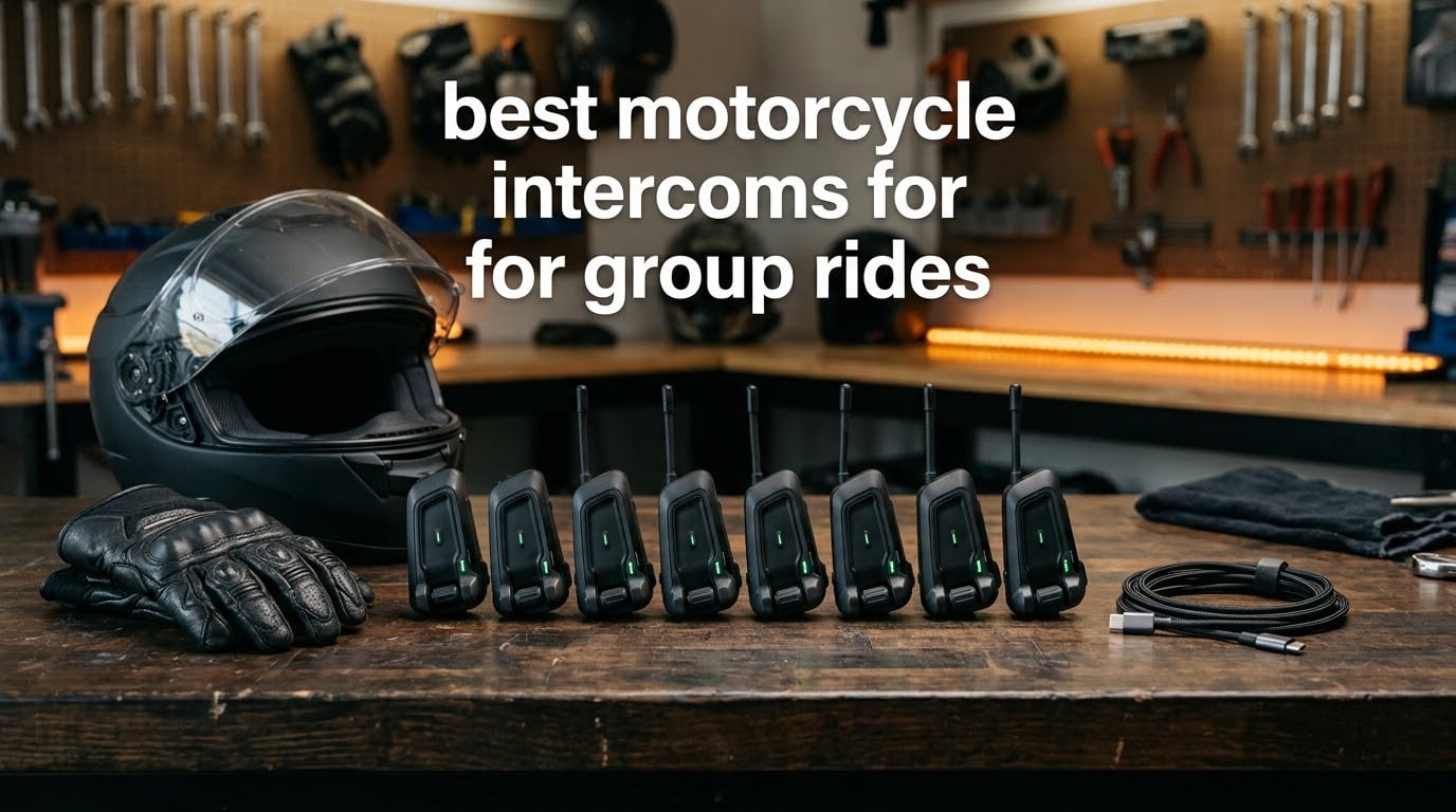 best motorcycle intercoms for group rides