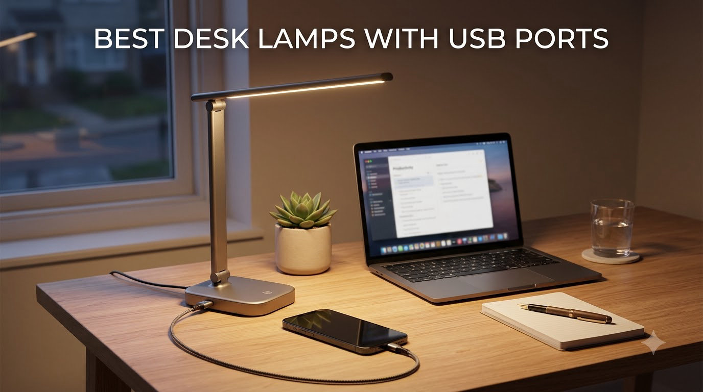 best desk lamps with usb ports