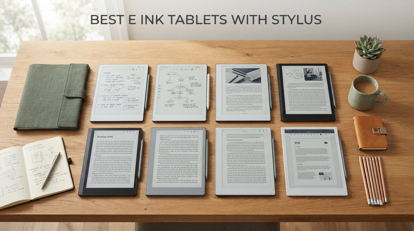 best e ink tablets with stylus