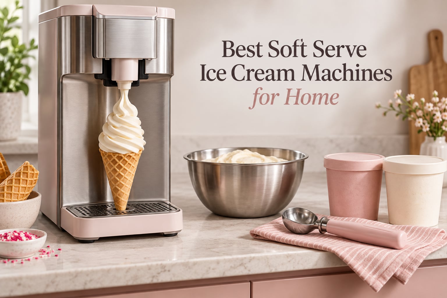 Best Soft Serve Ice Cream Machines for Home