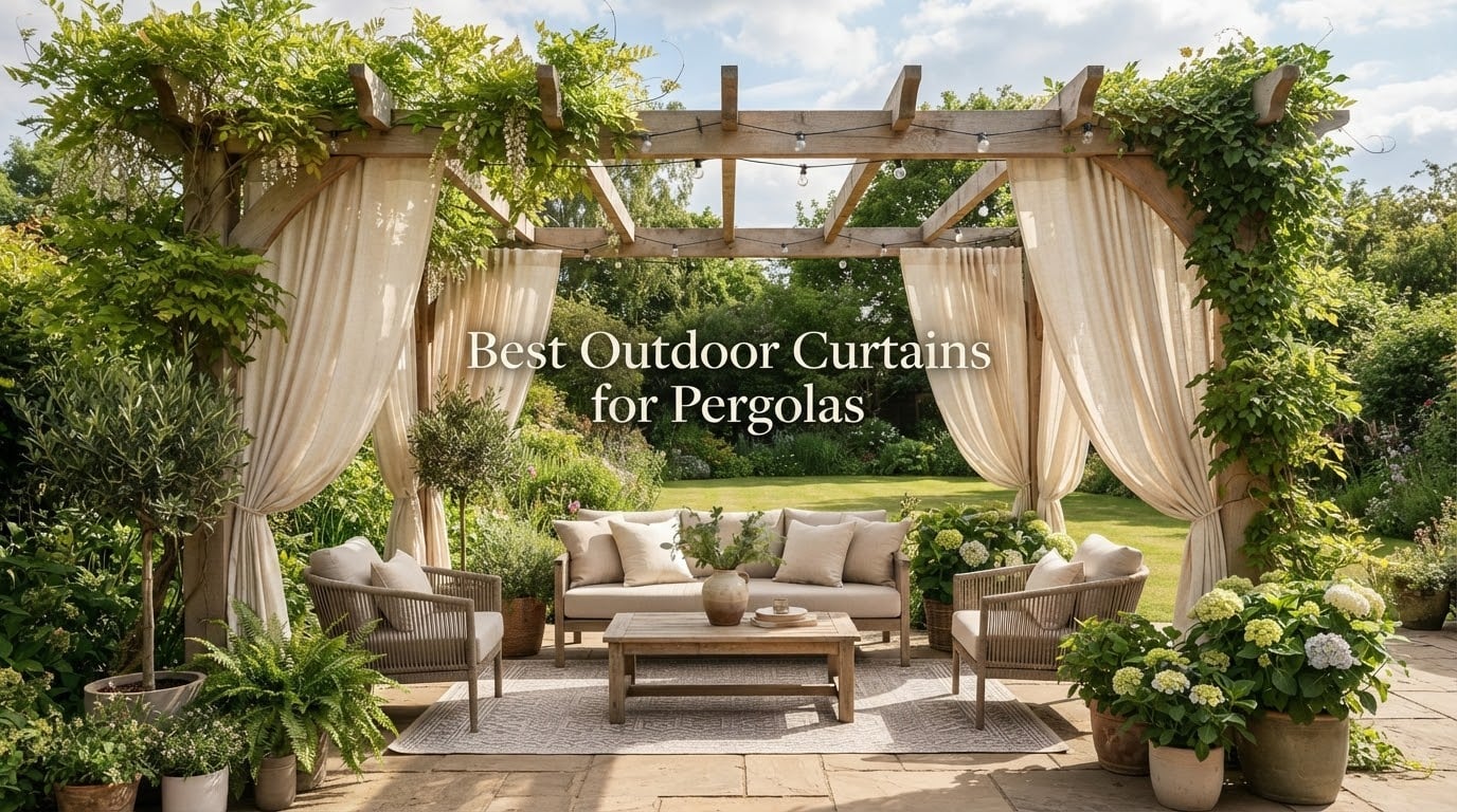 Best Outdoor Curtains for Pergolas
