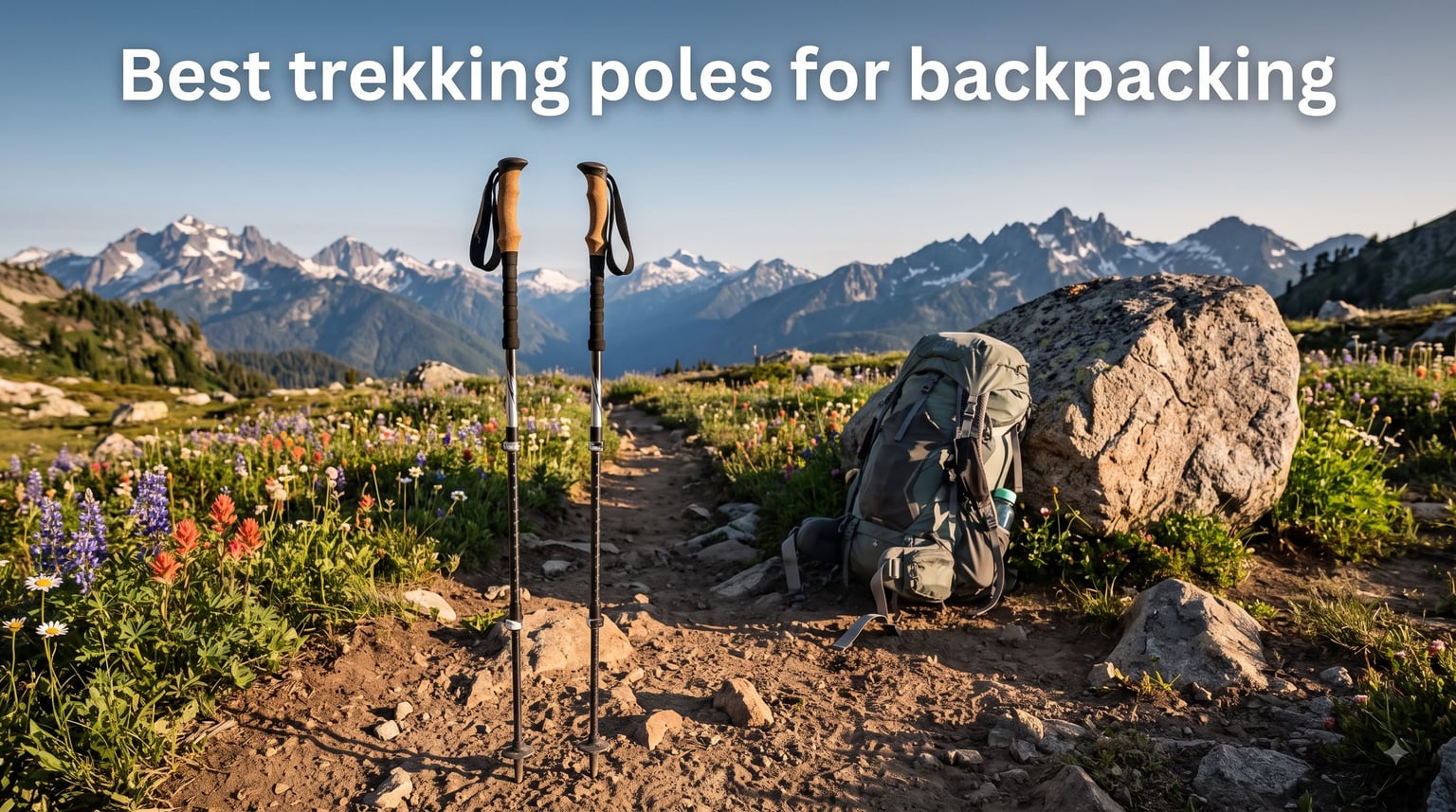 Best trekking poles for backpacking