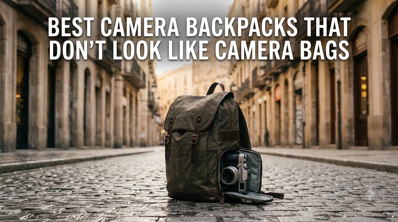 Best camera backpacks that don't look like camera bags