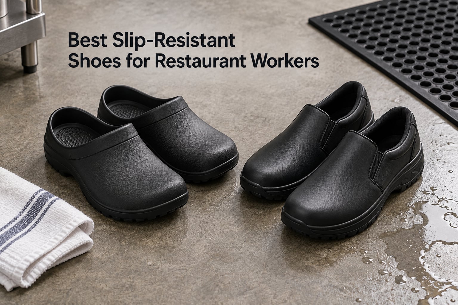Best Slip-Resistant Shoes for Restaurant Workers