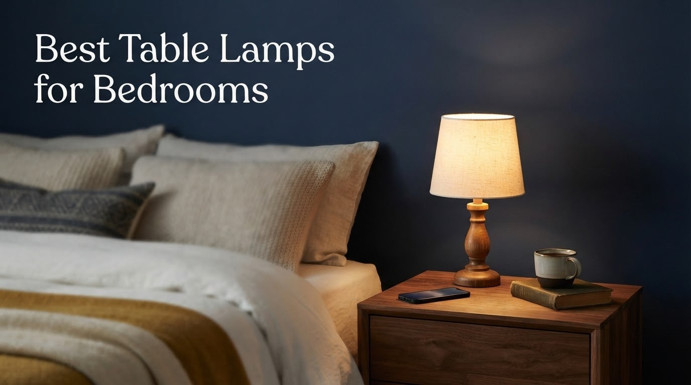 Best Table Lamps for Bedrooms