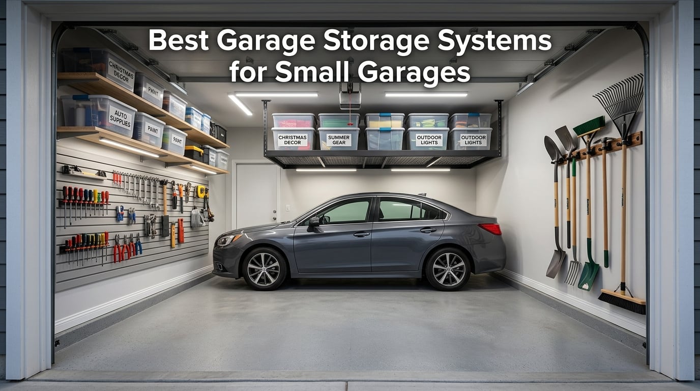 Best Garage Storage Systems for Small Garages