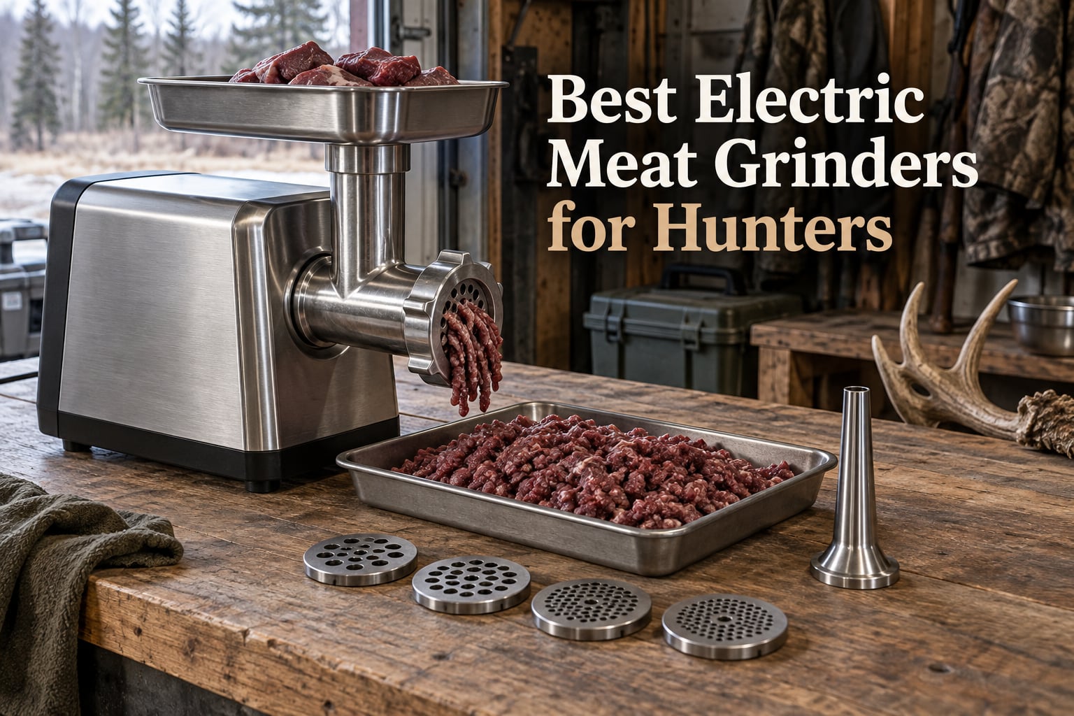 Best Electric Meat Grinders for Hunters