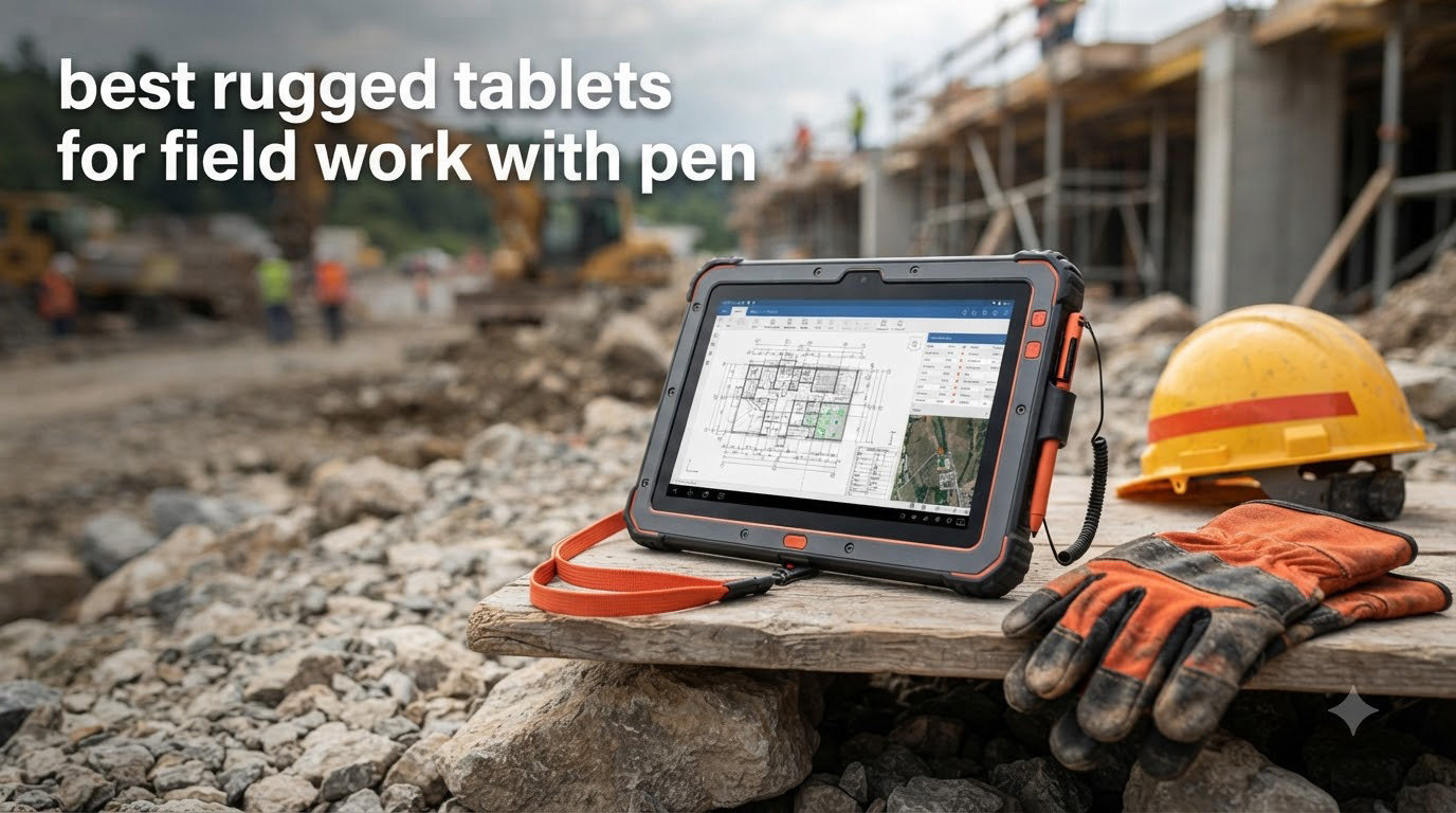 best rugged tablets for field work with pen