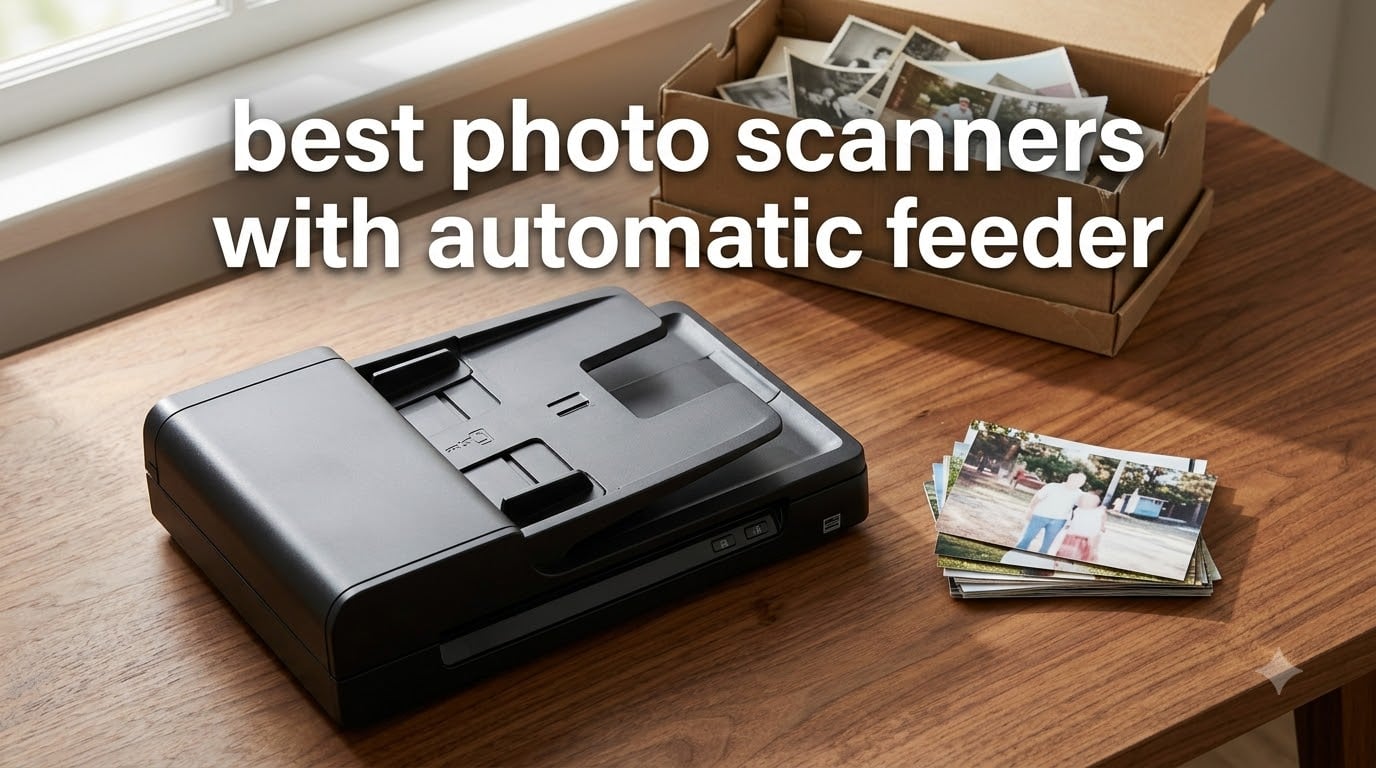best photo scanners with automatic feeder