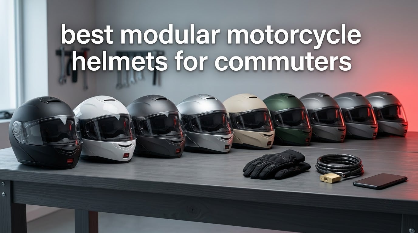 best modular motorcycle helmets for commuters