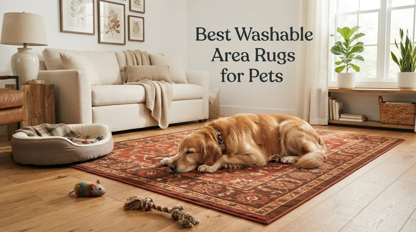 Best Washable Area Rugs for Pets