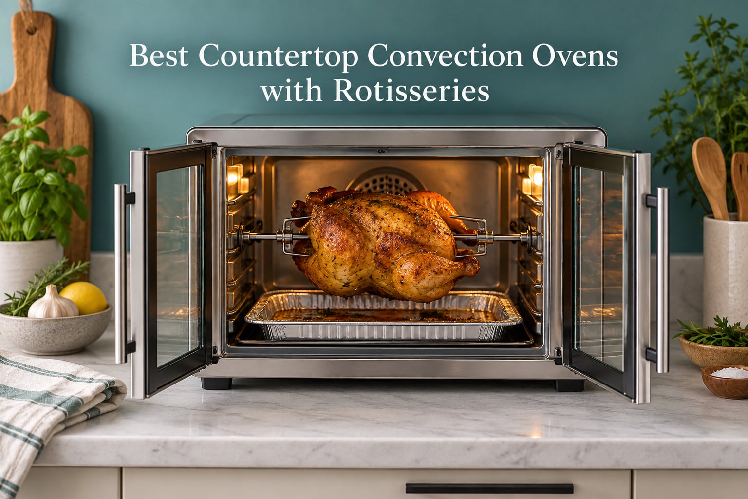 Best Countertop Convection Ovens with Rotisseries