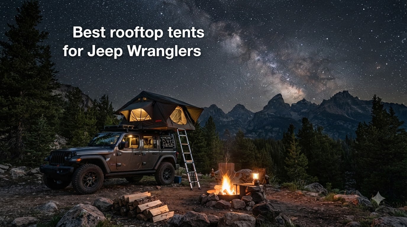 Best rooftop tents for Jeep Wranglers