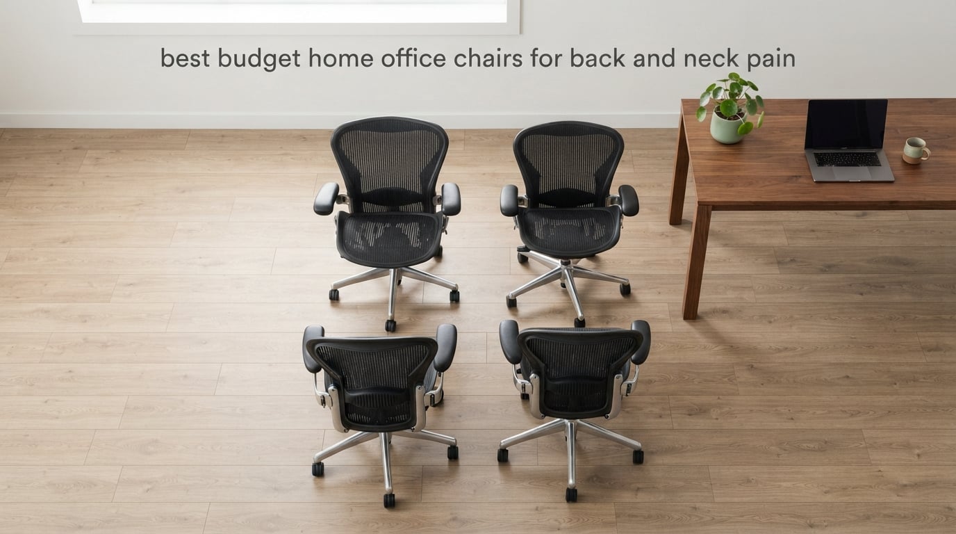 best budget home office chairs for back and neck pain