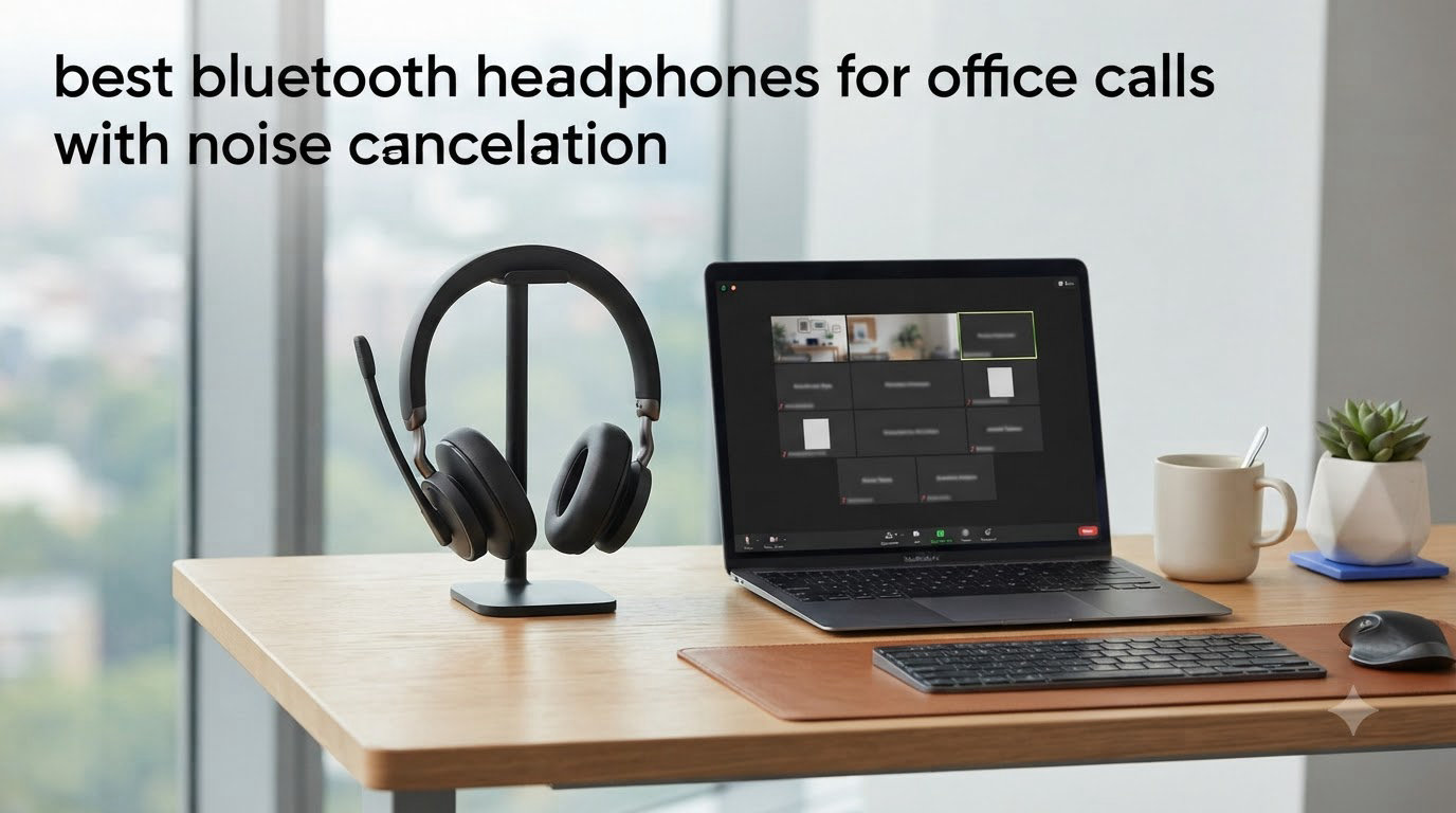 best bluetooth headphones for office calls with noise cancellation
