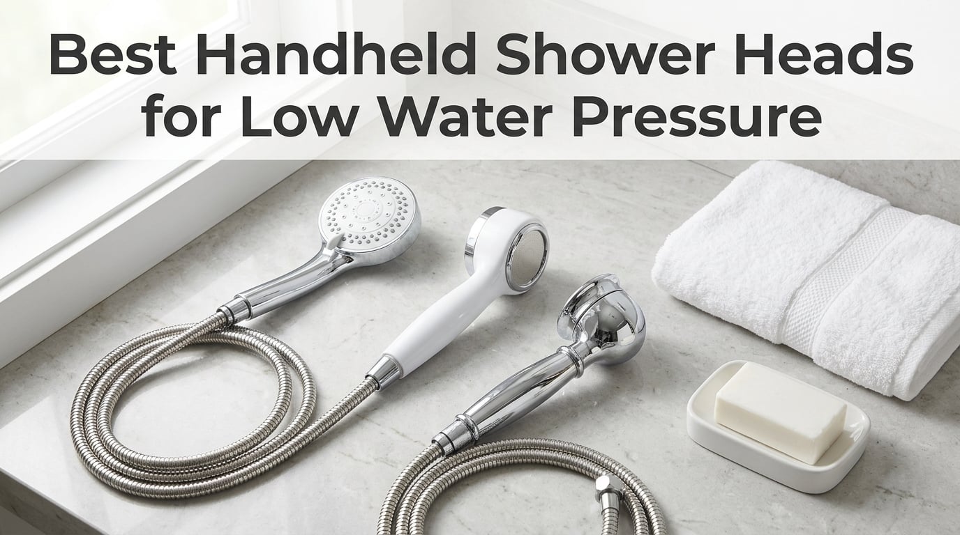 Best Handheld Shower Heads for Low Water Pressure