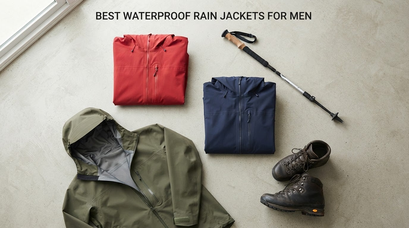 Best Waterproof Rain Jackets for Men