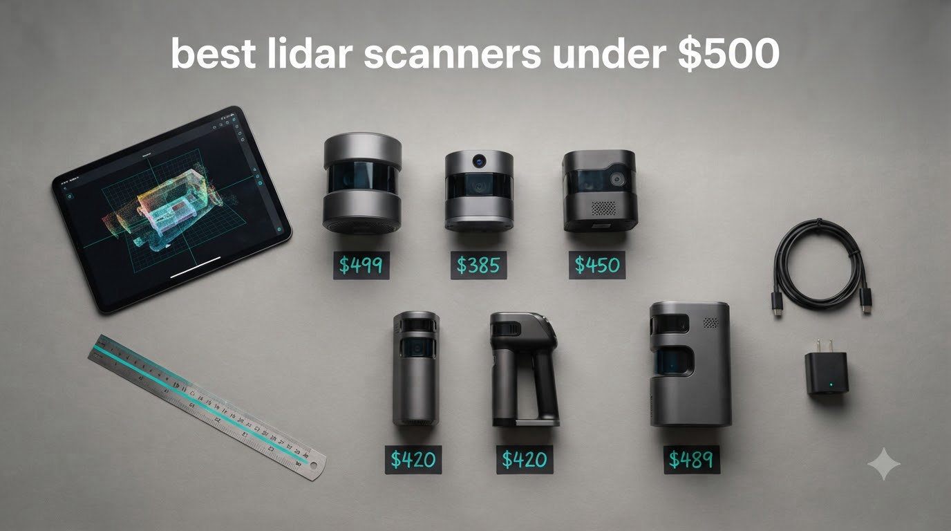 best lidar scanners under $500