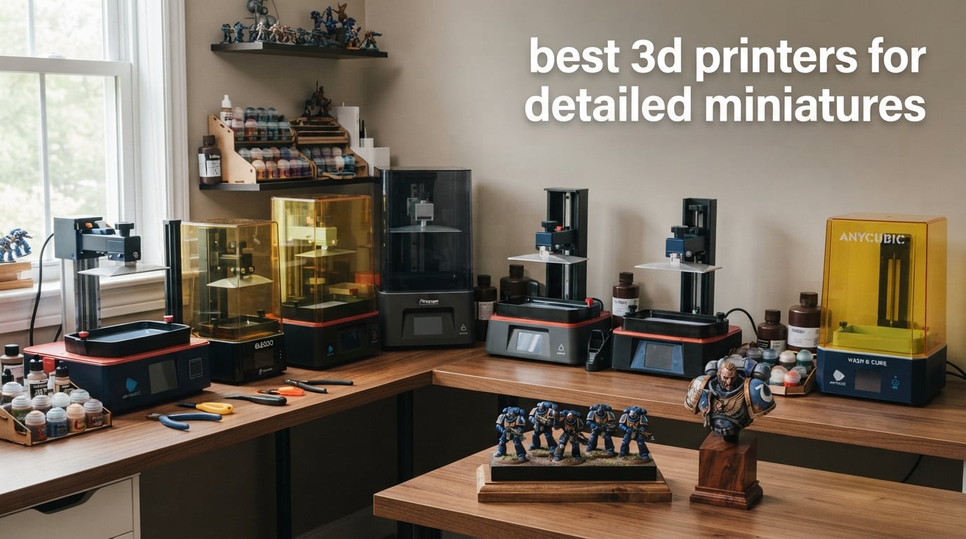 best 3d printers for detailed miniatures