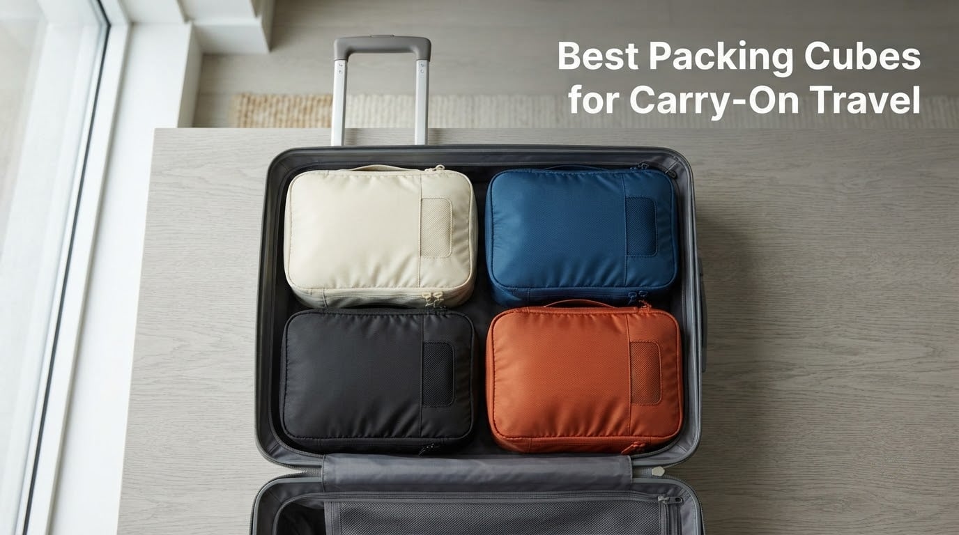 Best Packing Cubes for Carry-On Travel
