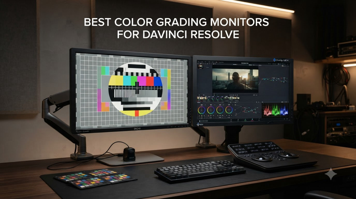 best color grading monitors for davinci resolve