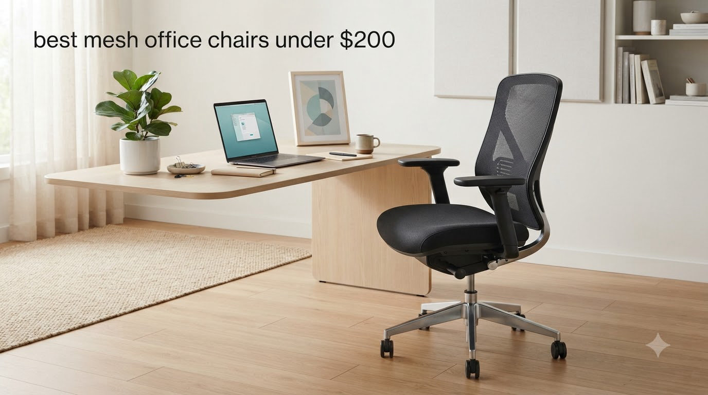 best mesh office chairs under $200