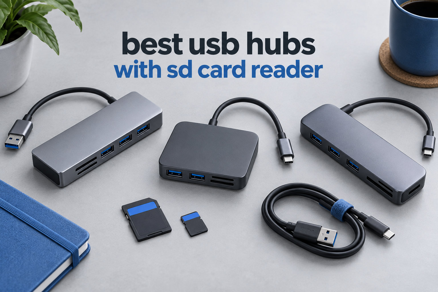 best usb hubs with sd card reader